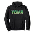 Vegan Distressed Vegans Hoodie - Aesthetic Graphic Men Women - T-Shirt, Sweatshirt, Hoodie