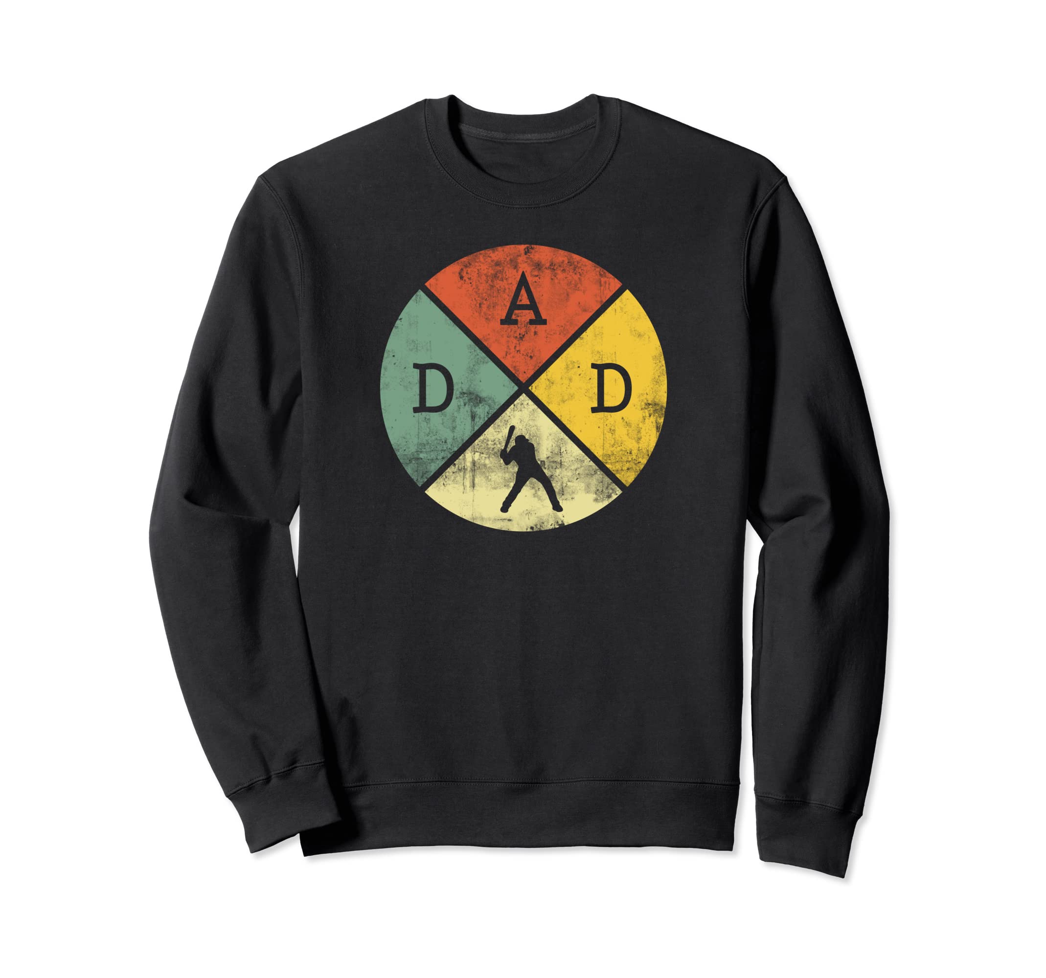 Baseball Dad Baseball Player Sweatshirt - Casual Everyday Wear for Adults - T-Shirt, Sweatshirt, Hoodie