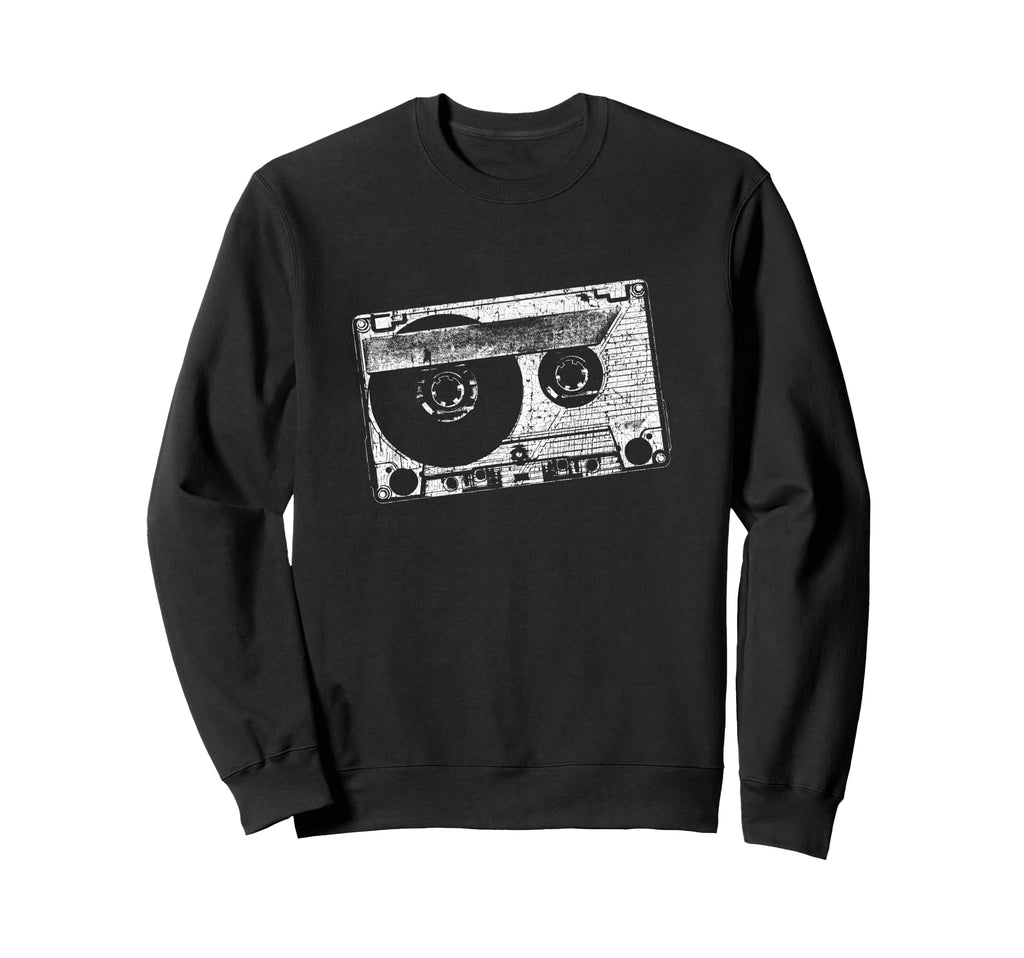 Cassette Tape Simple 80S 90S Music Sweatshirt - Casual Everyday Wear Unisex - T-Shirt, Sweatshirt, Hoodie
