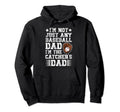 Im Baseball Catcher Dad Baseball Hoodie - Custom Art Print Men Women - T-Shirt, Sweatshirt, Hoodie