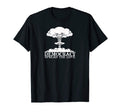 Distressed Mushroom Cloud Democracy Hoodie - Aesthetic Graphic Men Women - T-Shirt, Sweatshirt, Hoodie