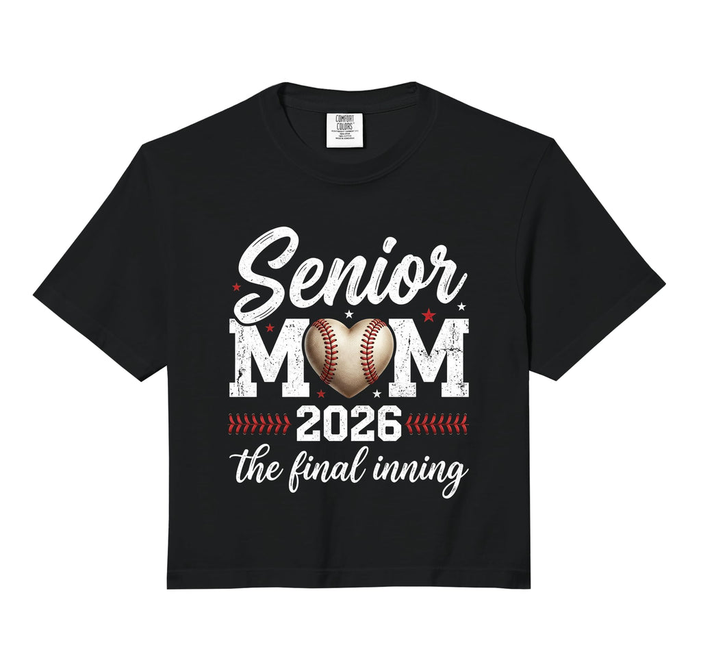Baseball Senior Mom 2026 Final Sweatshirt - Custom Art Print Men Women - T-Shirt, Sweatshirt, Hoodie