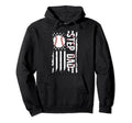 Baseball Step Dad Baseball Player Hoodie - Aesthetic Graphic Unisex - T-Shirt, Sweatshirt, Hoodie