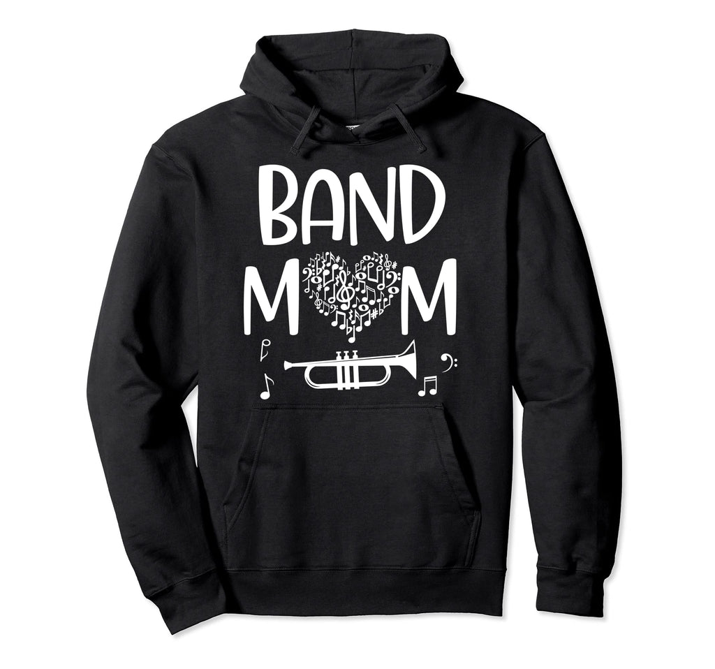 Proud Trumpet Player Parent Band Mom Hoodie - Aesthetic Graphic Unisex - T-Shirt, Sweatshirt, Hoodie