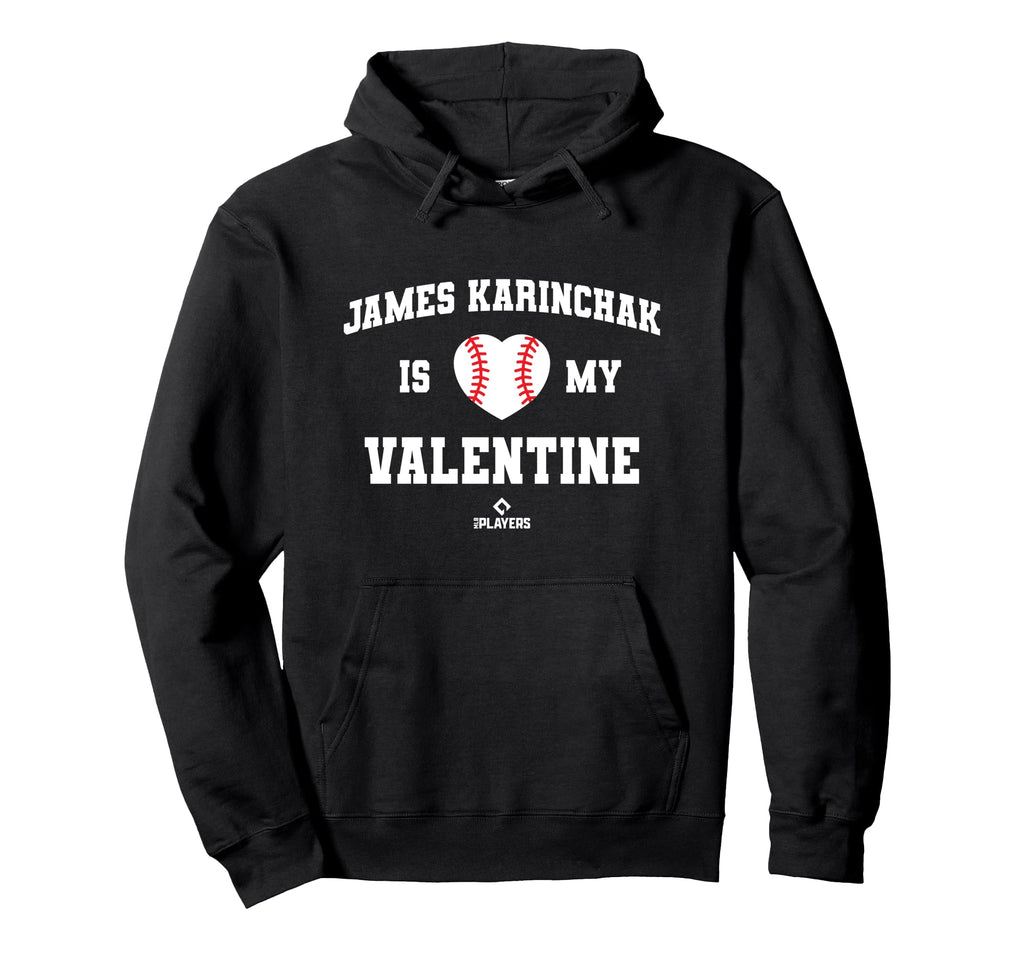 James Karinchak Is My Valentine Date Hoodie - Graphic Print Men Women - T-Shirt, Sweatshirt, Hoodie