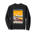 Keystone Ski Area Colorado Distressed Sweatshirt - Graphic Print Unisex - T-Shirt, Sweatshirt, Hoodie