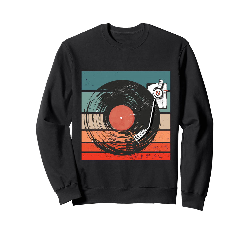 Vinyl Record Record Player Record Sweatshirt - Streetwear Style Unisex - T-Shirt, Sweatshirt, Hoodie