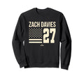 Zach Davies Flag Mlbpa Chicago Sweatshirt - Aesthetic Graphic for Adults - T-Shirt, Sweatshirt, Hoodie
