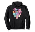 Boho Colorful Coquette Tired Dance Moms Hoodie - Unique Graphic for Adults - T-Shirt, Sweatshirt, Hoodie