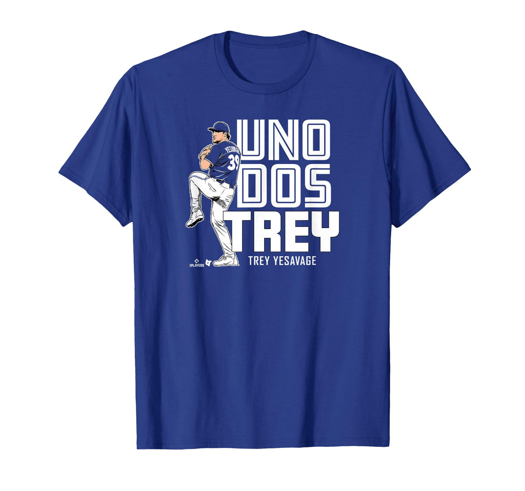 Trey Yesavage Uno Dos Trey Toronto T-Shirt - Aesthetic Graphic Unisex - T-Shirt, Sweatshirt, Hoodie