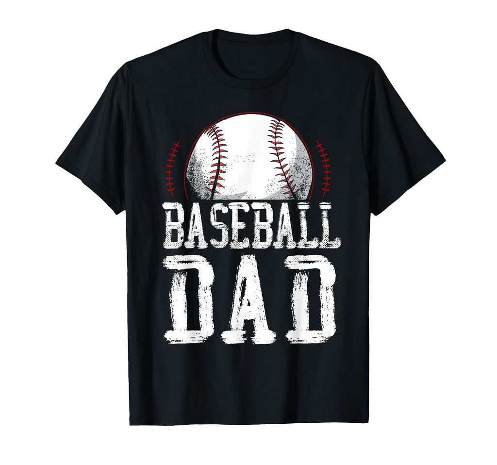 Baseball Fan Dad Father Baseball Dad T-Shirt - Minimalist Print for Adults - T-Shirt, Sweatshirt, Hoodie