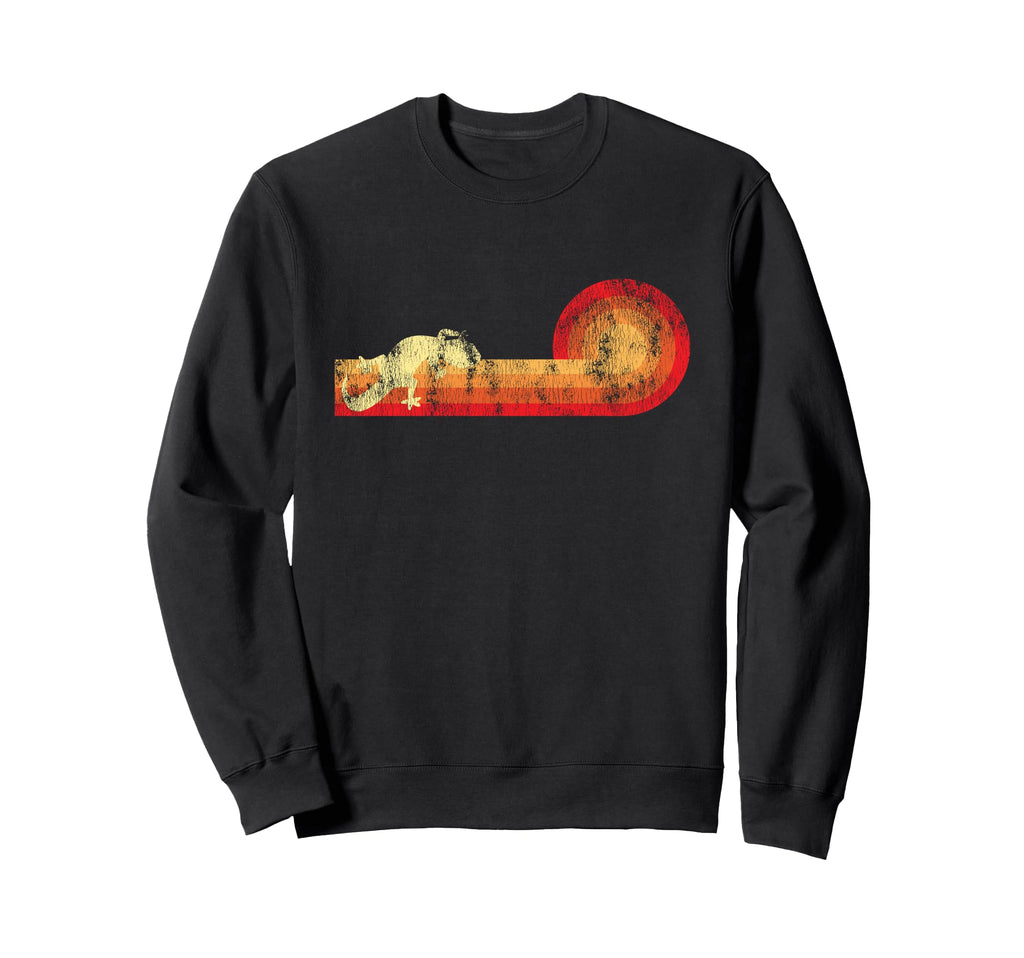 Leopard Gecko Sunset Sweatshirt - Custom Art Print for Adults - T-Shirt, Sweatshirt, Hoodie