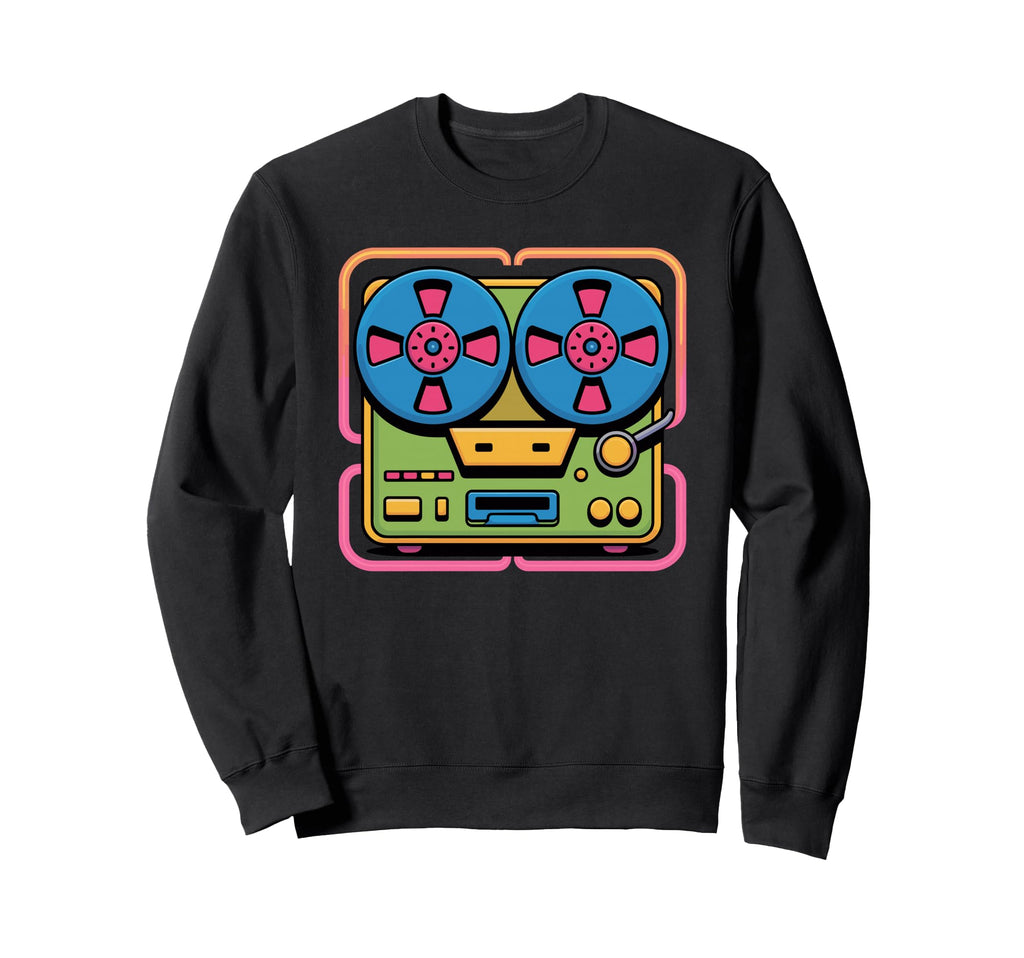 Cassette Tape Old School Hip Hop Sweatshirt - Graphic Print Unisex - T-Shirt, Sweatshirt, Hoodie