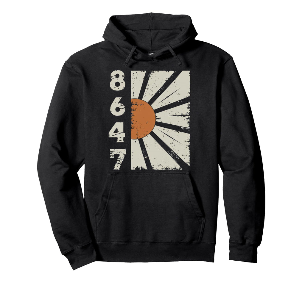 8647 Subtle Anti Trump Political Hoodie - Fun Novelty Design for Adults - T-Shirt, Sweatshirt, Hoodie