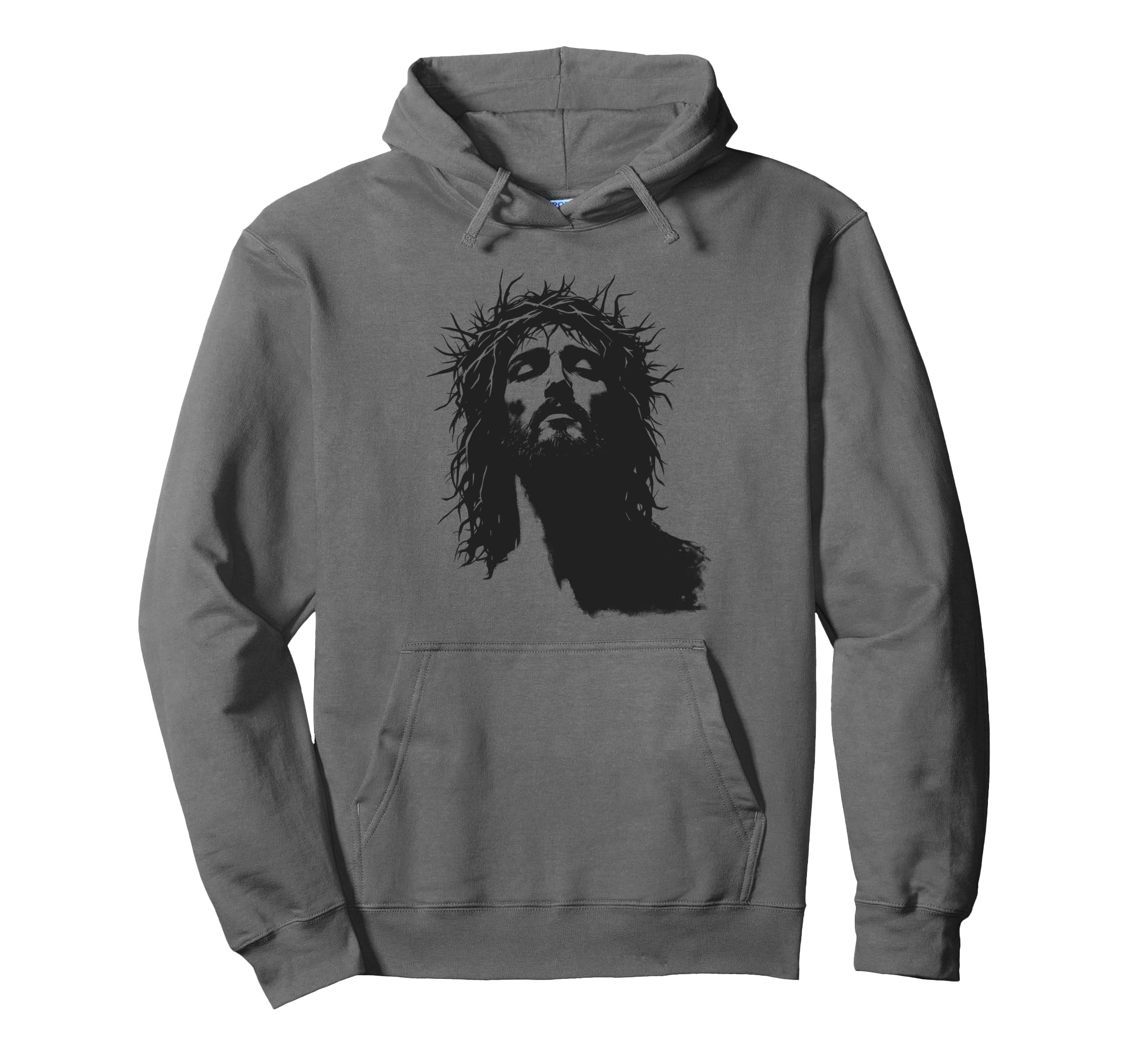 Jesus Grunge Portrait Christian 90S Hoodie - Fun Novelty Design Unisex - T-Shirt, Sweatshirt, Hoodie