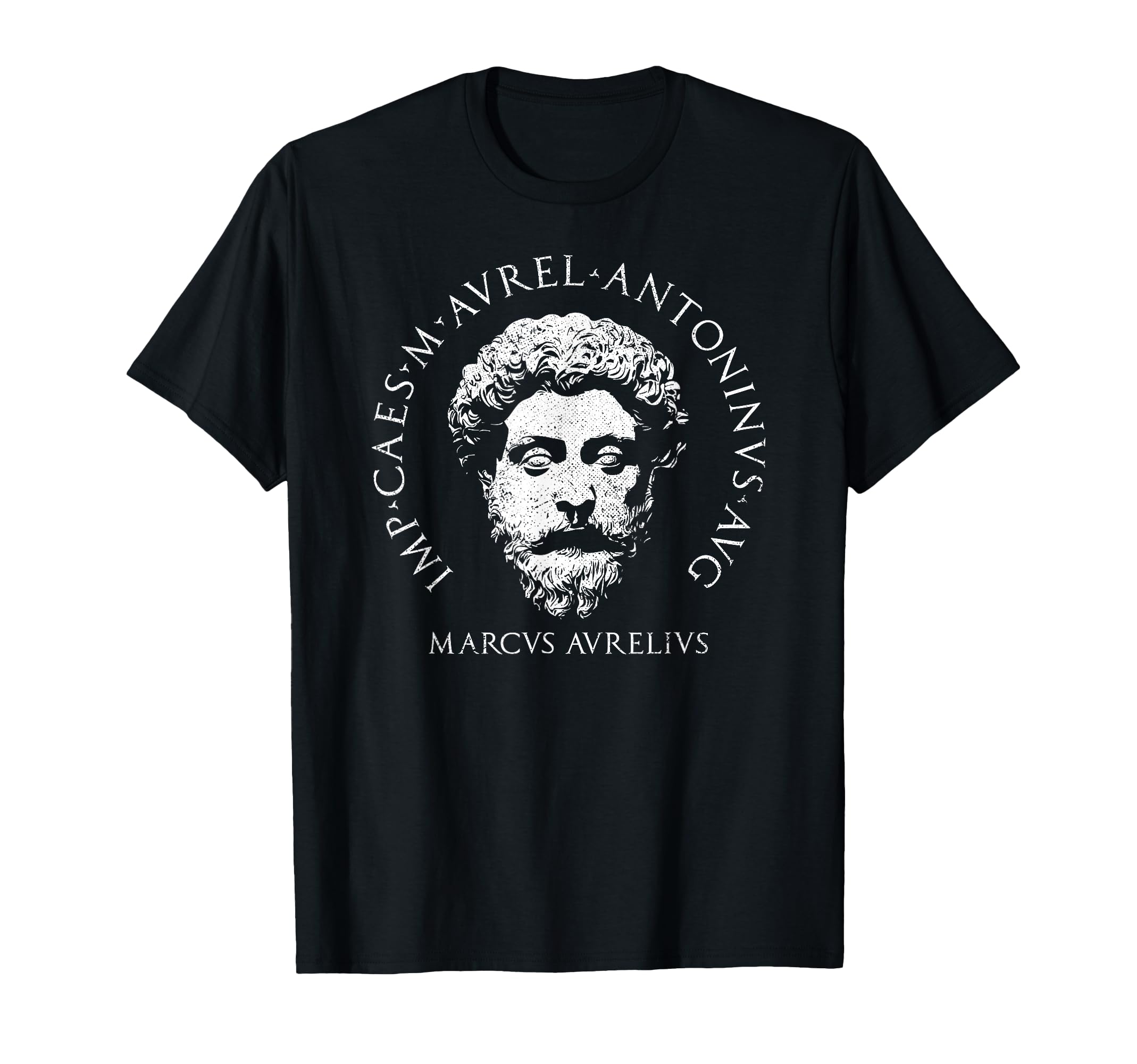 Stoicism Philosopher King Marcus T-Shirt - Casual Everyday Wear for Adults - T-Shirt, Sweatshirt, Hoodie