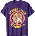 Embrace Your Inner Hippie Peace Sign Hippy Gift - Adult & Kids T-Shirts, Sweatshirts & Hoodies apparel design preview 1