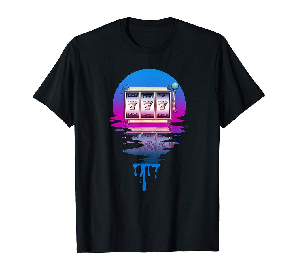 Sunset Slot Machine T-Shirt - Custom Art Print for Adults - T-Shirt, Sweatshirt, Hoodie