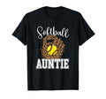 Softball Auntie Softball Lover T-Shirt - Streetwear Style for Adults - T-Shirt, Sweatshirt, Hoodie