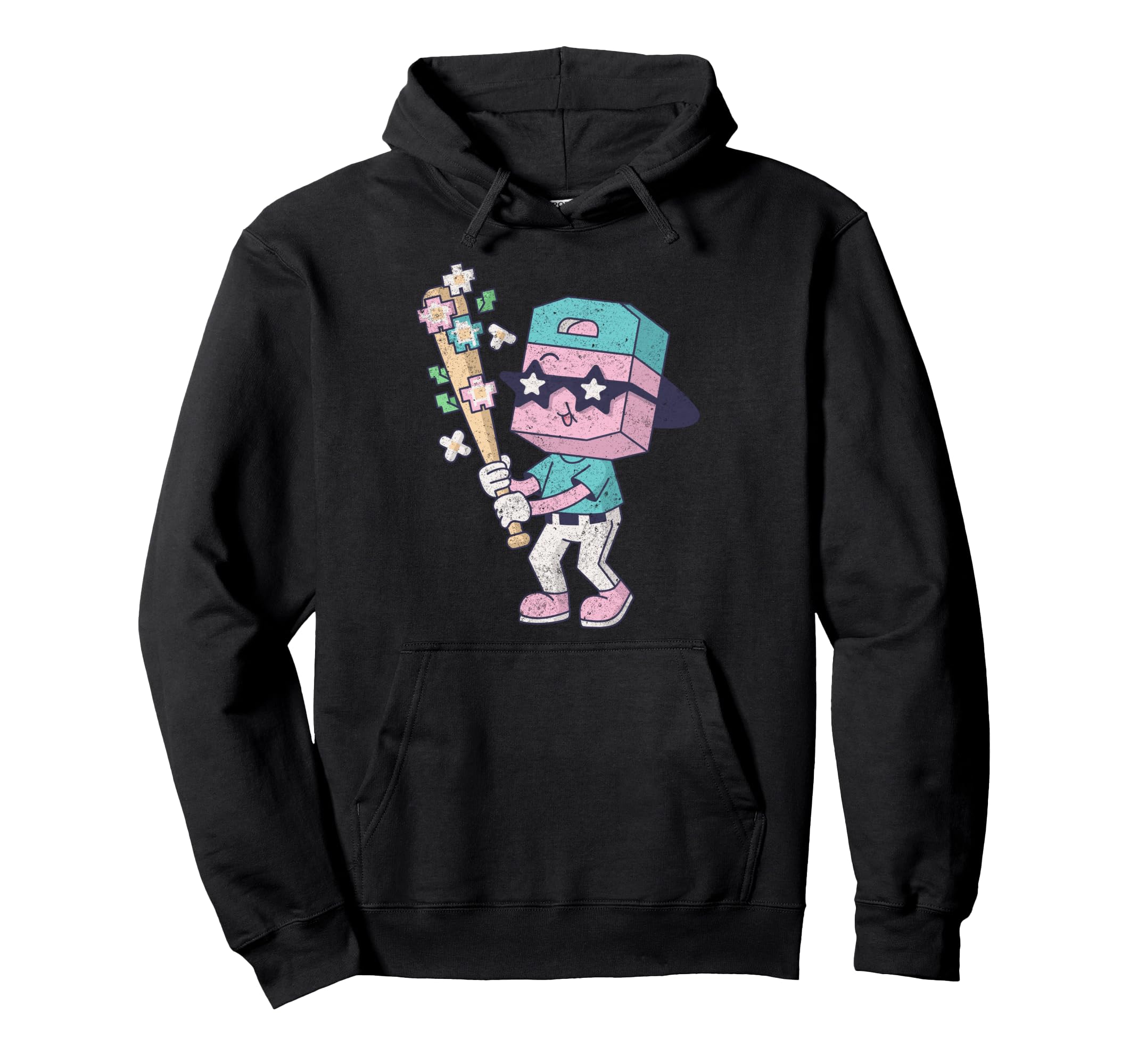 Baseball Drip Gamer Gifts T-Shirt - Aesthetic Graphic for Adults - T-Shirt, Sweatshirt, Hoodie