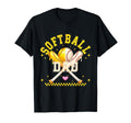 Softball Dad Game Day Proud Softball T-Shirt - Custom Art Print for Adults - T-Shirt, Sweatshirt, Hoodie