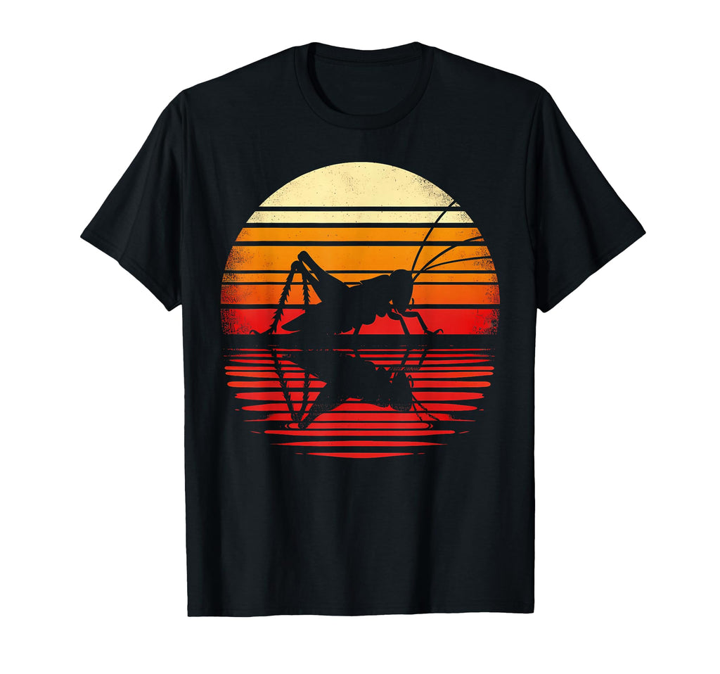 Cricket Sunset Safari 70S Insects T-Shirt - Streetwear Style Men Women - T-Shirt, Sweatshirt, Hoodie