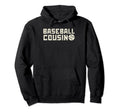 Baseball Cousin Family Matching Baseball Hoodie - Graphic Print Unisex - T-Shirt, Sweatshirt, Hoodie
