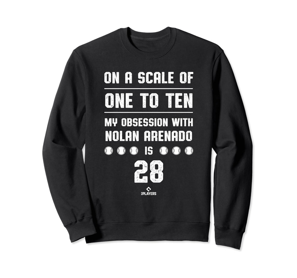 Nolan Arenado Obsession St Louis Sweatshirt - Trendy Graphic for Adults - T-Shirt, Sweatshirt, Hoodie