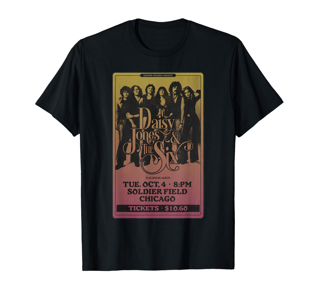 Daisy Jones Six Soldier Field T-Shirt - Streetwear Style for Adults - T-Shirt, Sweatshirt, Hoodie