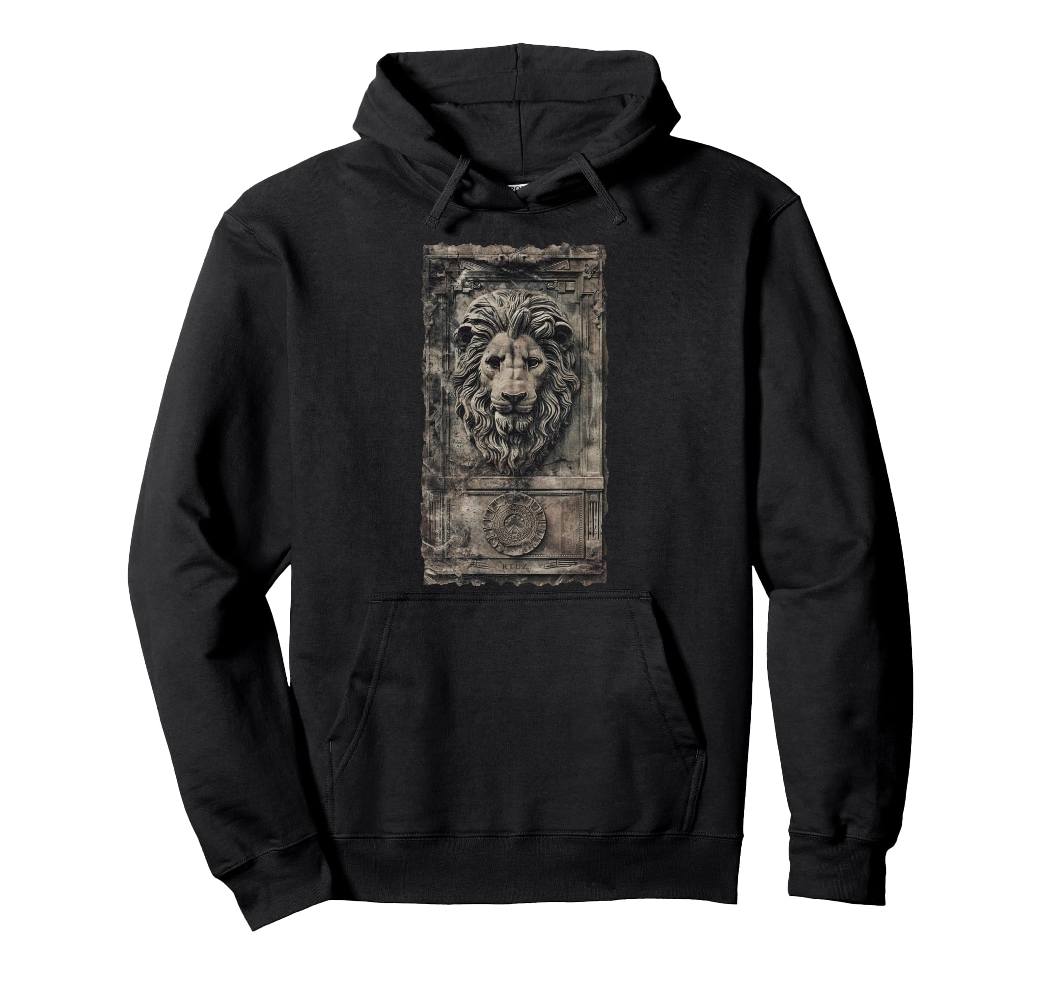 Aesthetic Streetwear Lion Hoodie - Aesthetic Graphic Men Women - T-Shirt, Sweatshirt, Hoodie