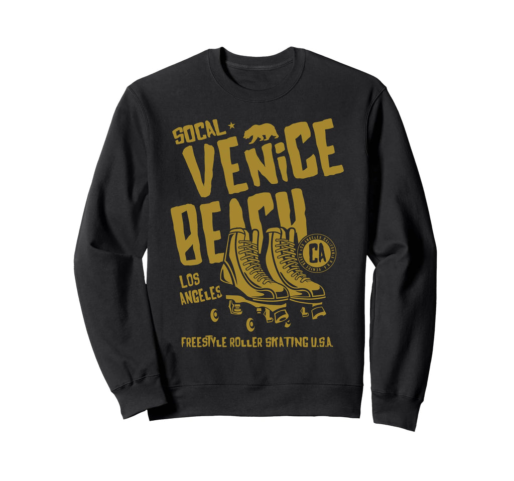 Venice Beach California Roller Skate Sweatshirt - Streetwear Style Unisex - T-Shirt, Sweatshirt, Hoodie
