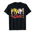 Mom Both Baseball Softball Mama Softball T-Shirt - Novelty Apparel Unisex - T-Shirt, Sweatshirt, Hoodie