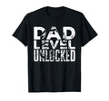 Gamer Dad Funny Dad Level Unlocked T-Shirt - Trendy Graphic for Adults - T-Shirt, Sweatshirt, Hoodie