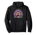 Twelve 12Th Birthday Rainbow Boho 12 Hoodie - Novelty Apparel for Adults - T-Shirt, Sweatshirt, Hoodie