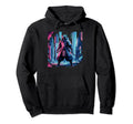 Vaporwave Aesthetic Cyberpunk Samurai Hoodie - Custom Art Print Men Women - T-Shirt, Sweatshirt, Hoodie