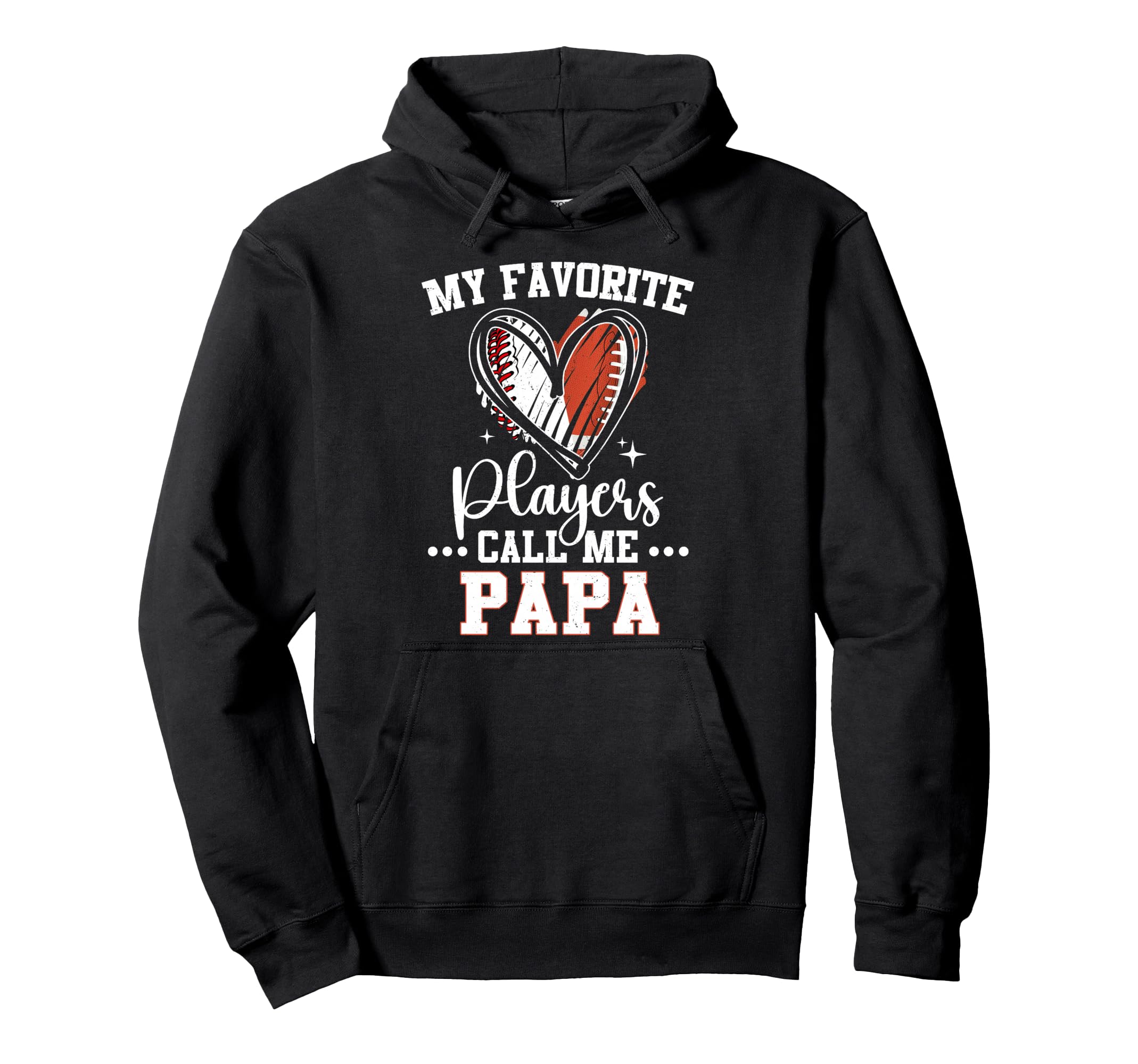 My Favorite Baseball Football Players Hoodie - Novelty Apparel for Adults - T-Shirt, Sweatshirt, Hoodie