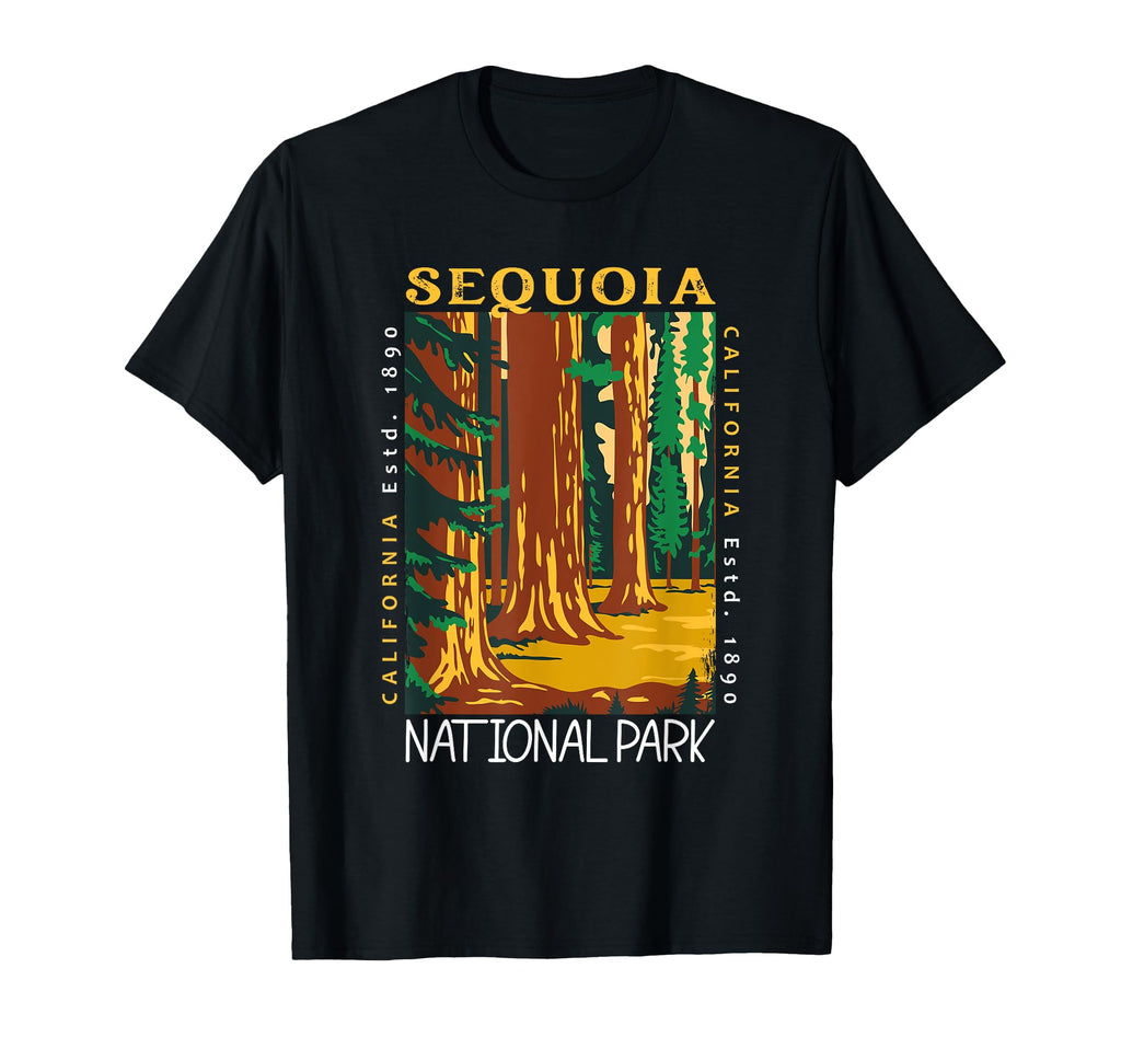 Sequoia National Park California T-Shirt - Aesthetic Graphic Men Women - T-Shirt, Sweatshirt, Hoodie
