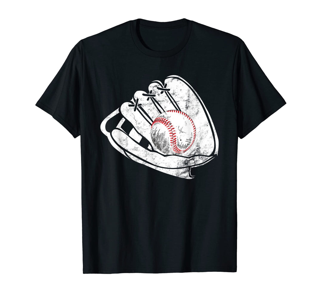 Baseball Glove Funny Mom Dad Daddy Coach T-Shirt - Minimalist Print Unisex - T-Shirt, Sweatshirt, Hoodie
