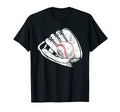 Baseball Glove Funny Mom Dad Daddy Coach T-Shirt - Minimalist Print Unisex - T-Shirt, Sweatshirt, Hoodie