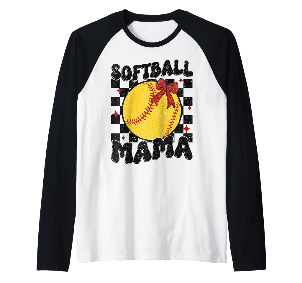 Softball Mama Mother Sports Mom Gift Hoodie - Minimalist Print for Adults - T-Shirt, Sweatshirt, Hoodie
