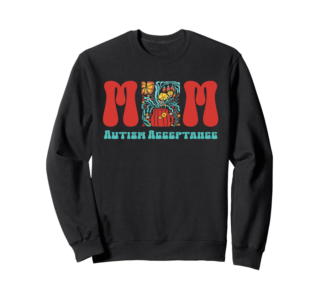 Autism Mom Autism Inclusion And Sweatshirt - Aesthetic Graphic Men Women - T-Shirt, Sweatshirt, Hoodie