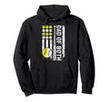 Dad Both Us Flag Baseball Softball Dad Hoodie - Novelty Apparel Men Women - T-Shirt, Sweatshirt, Hoodie