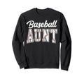 Baseball Aunt Baseball Auntie Nephew Sweatshirt - Trendy Graphic Men Women - T-Shirt, Sweatshirt, Hoodie