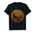 Duck Distressed Sunset Animal Lover T-Shirt - Minimalist Print Unisex - T-Shirt, Sweatshirt, Hoodie