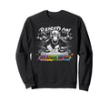 Raised Old School Graffiti Rap Hip Sweatshirt - Graphic Print Men Women - T-Shirt, Sweatshirt, Hoodie