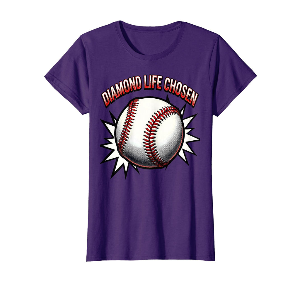 Diamond Life Chosen Baseball Mom T-Shirt - Streetwear Style Unisex - T-Shirt, Sweatshirt, Hoodie