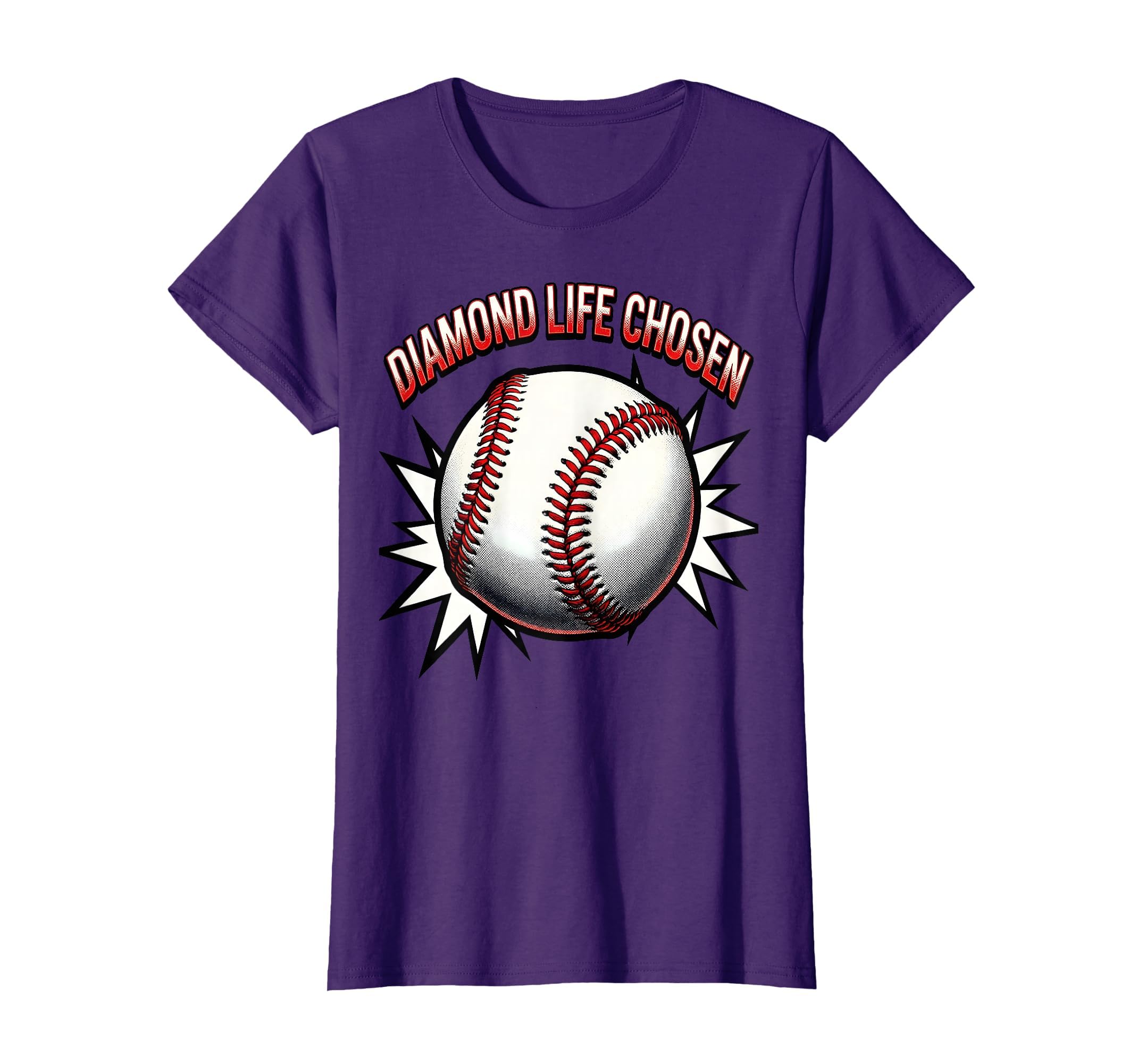 Diamond Life Chosen Baseball Mom T-Shirt - Streetwear Style Unisex - T-Shirt, Sweatshirt, Hoodie