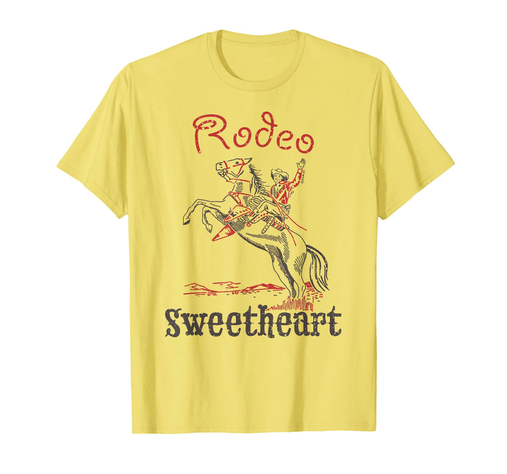 Rodeo Sweetheart Western Cowboy T-Shirt - Custom Art Print Men Women - T-Shirt, Sweatshirt, Hoodie