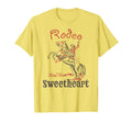 Rodeo Sweetheart Western Cowboy T-Shirt - Custom Art Print Men Women - T-Shirt, Sweatshirt, Hoodie