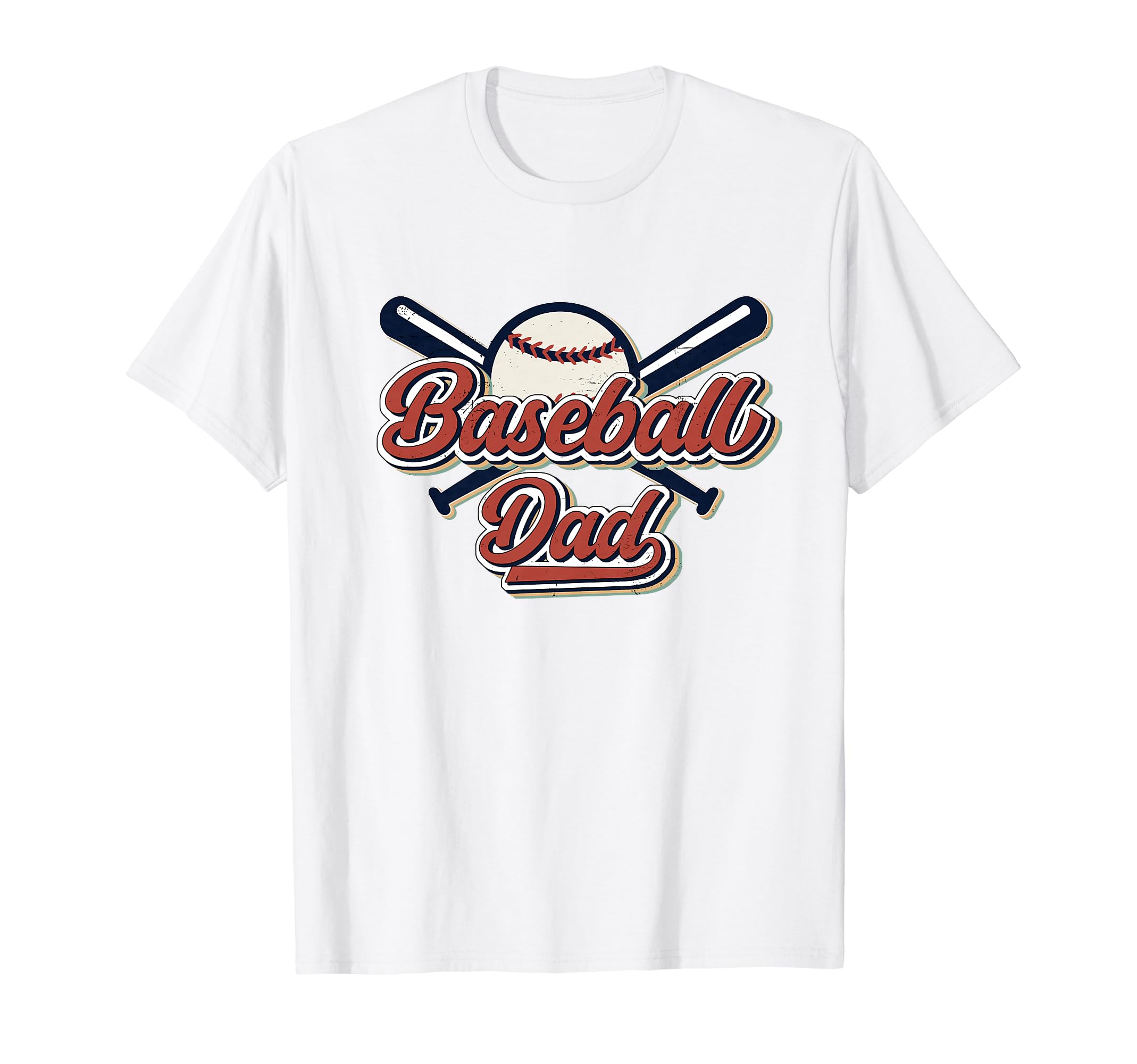 Baseball Dad Happy Fathers Day Wife T-Shirt - Novelty Apparel for Adults - T-Shirt, Sweatshirt, Hoodie